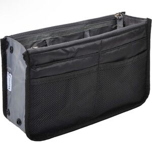 SoldBlack Medium Bag Organizer. Approx 11 X 7 lots of pockets!